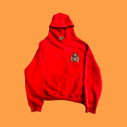 Solid Color Oversized Sundried Hoodie